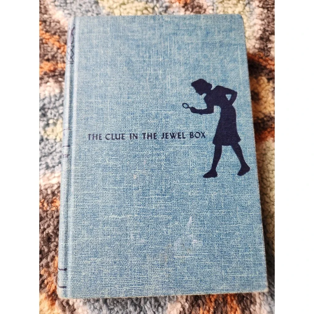 Vintage 1959 Nancy Drew #20 The Clue in the Jewel Box HC DJ Grosset‎ & Dunlap